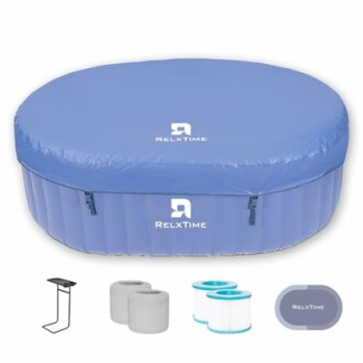 Oval Inflatable Portable Hot Tub