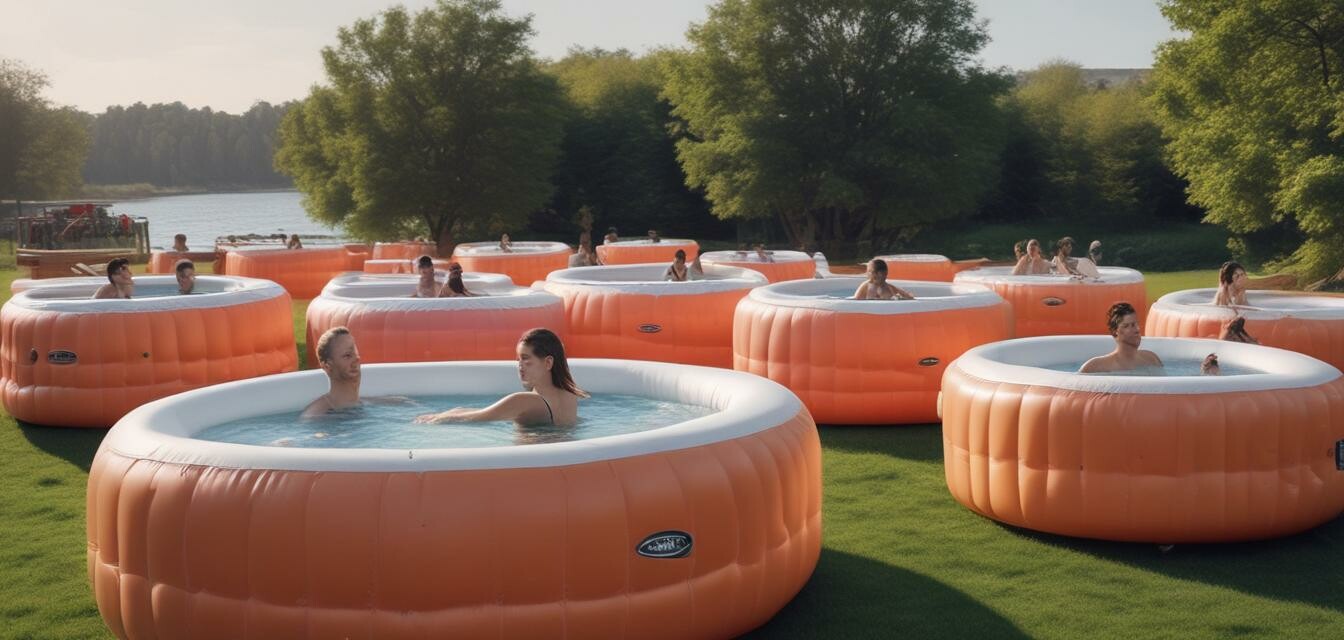 Inflatable hot tub choices